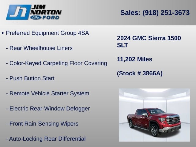 2024 GMC Sierra 1500 SLT