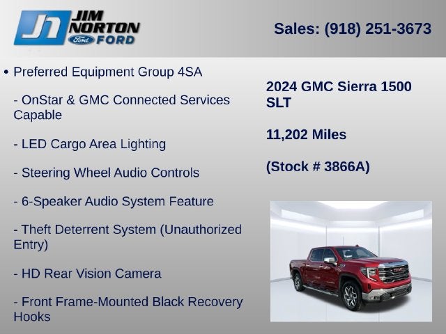 2024 GMC Sierra 1500 SLT
