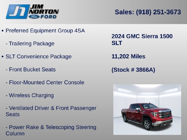 2024 GMC Sierra 1500 SLT
