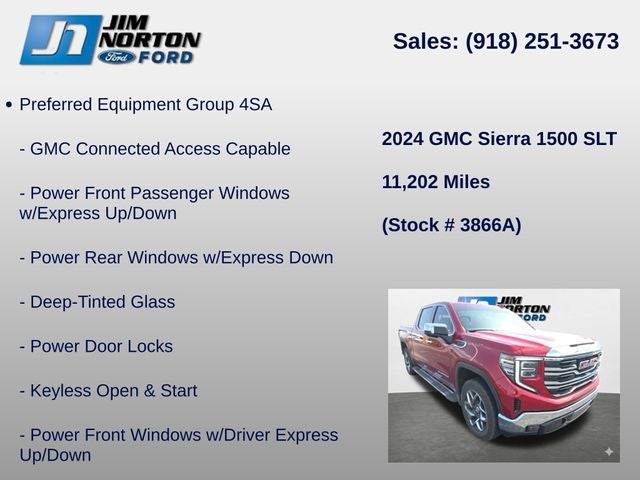 2024 GMC Sierra 1500 SLT