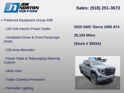 2025 GMC Sierra 1500 AT4