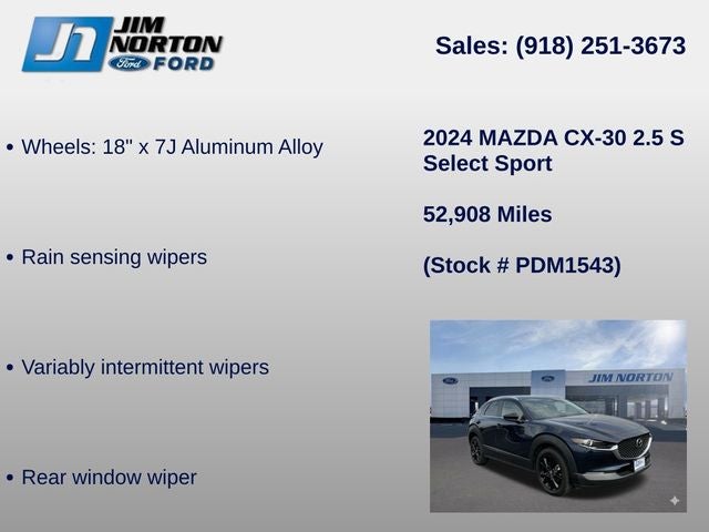 2024 Mazda Mazda CX-30 2.5 S Select Sport