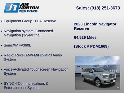 2023 Lincoln Navigator Reserve
