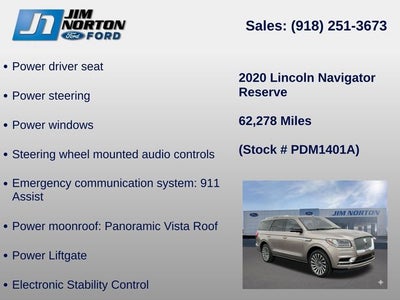 2020 Lincoln Navigator Reserve