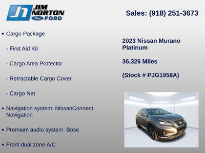 2023 Nissan Murano Platinum