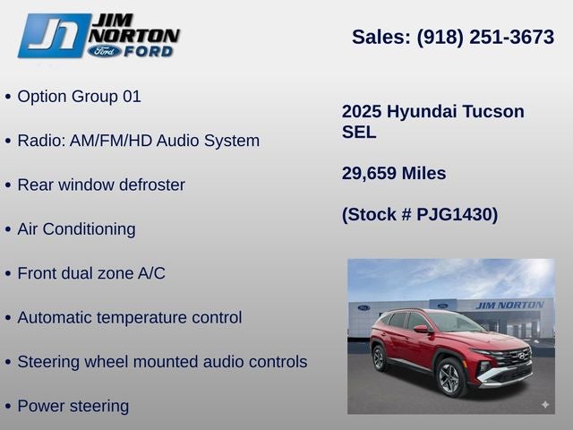 2025 Hyundai Tucson SEL