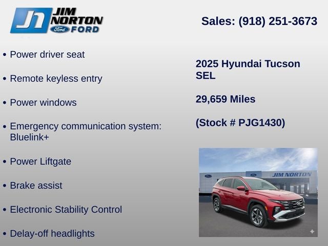 2025 Hyundai Tucson SEL