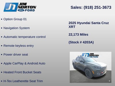2025 Hyundai Santa Cruz XRT