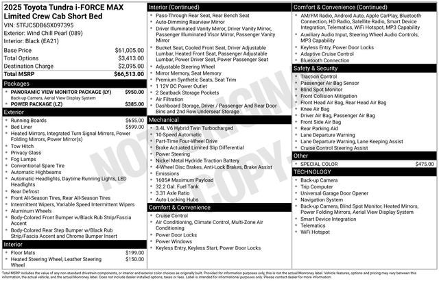 2025 Toyota Tundra Hybrid Limited
