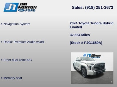2024 Toyota Tundra Hybrid Limited