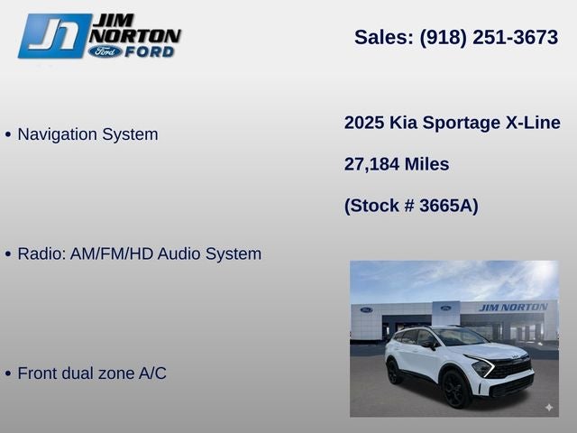 2025 Kia Sportage X-Line