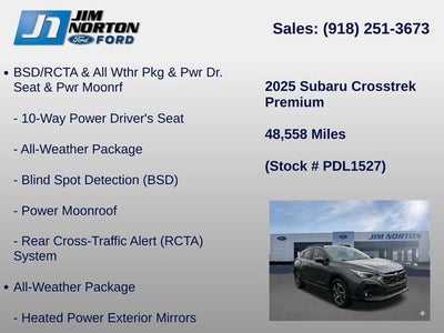 2025 Subaru Crosstrek Premium