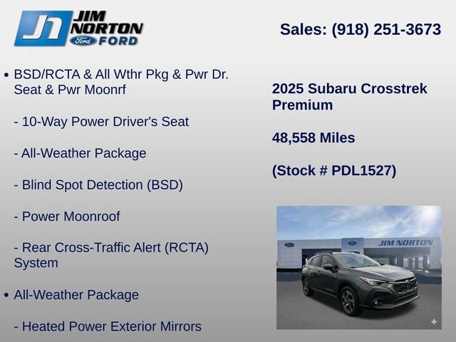 2025 Subaru Crosstrek Premium