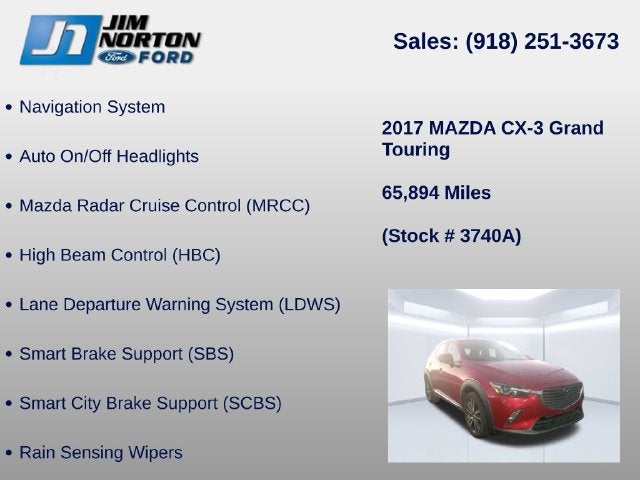2017 Mazda Mazda CX-3 Grand Touring