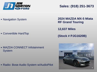2024 Mazda Mazda MX-5 Miata RF Grand Touring