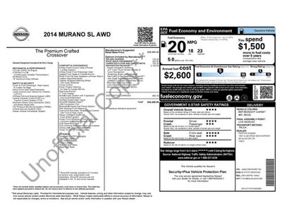 2014 Nissan Murano SL
