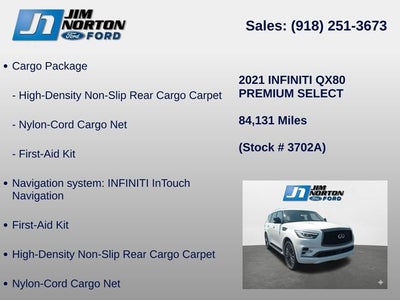 2021 INFINITI QX80 Premium Select