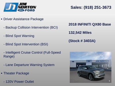 2018 INFINITI QX80 Base