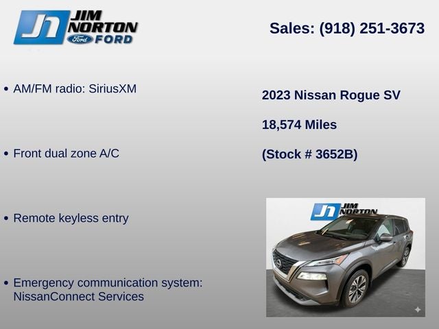 2023 Nissan Rogue SV