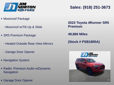 2023 Toyota 4Runner SR5 Premium
