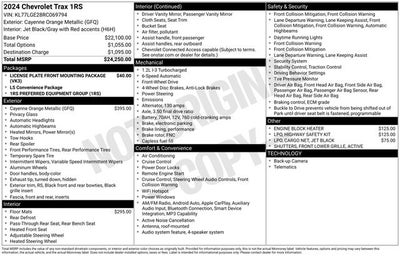 2024 Chevrolet Trax 1RS