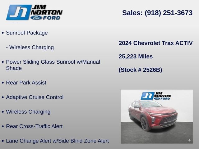 2024 Chevrolet Trax ACTIV