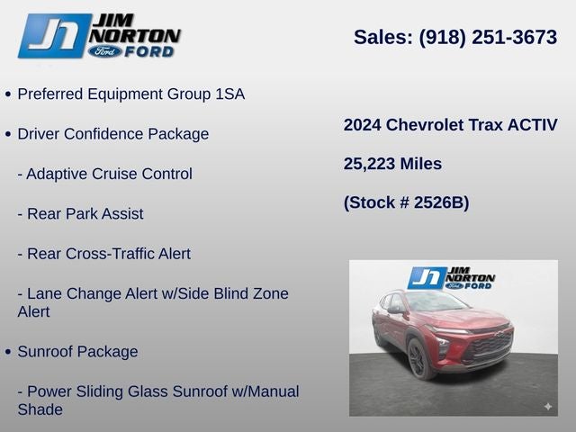 2024 Chevrolet Trax ACTIV