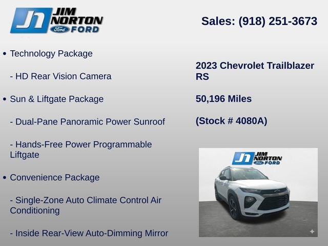 2023 Chevrolet TrailBlazer RS