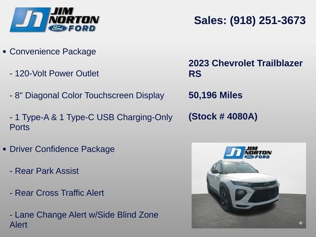 2023 Chevrolet TrailBlazer RS