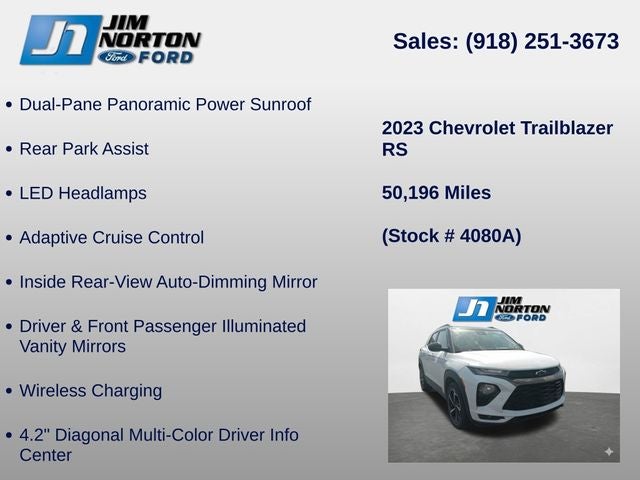 2023 Chevrolet TrailBlazer RS