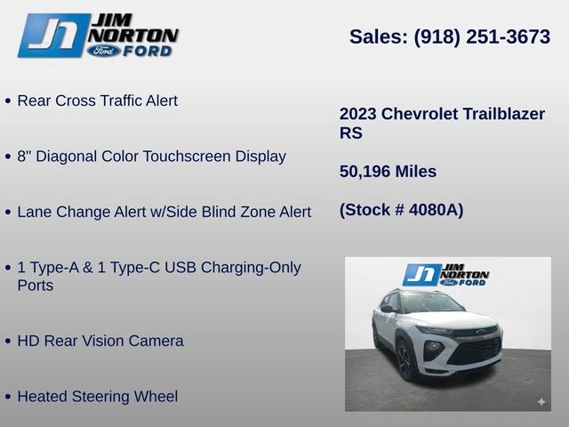 2023 Chevrolet TrailBlazer RS