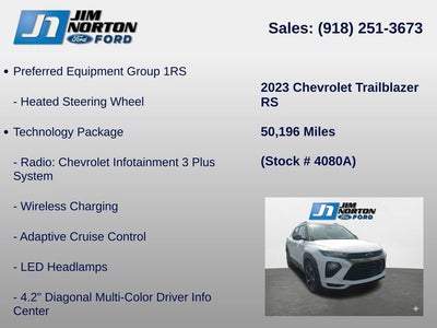 2023 Chevrolet TrailBlazer RS