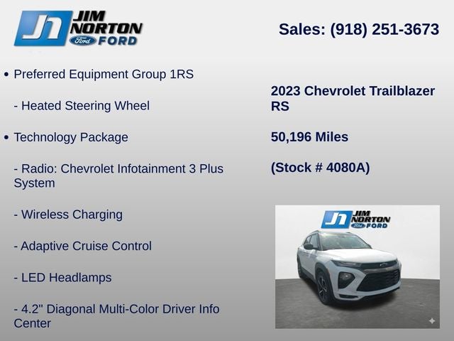 2023 Chevrolet TrailBlazer RS