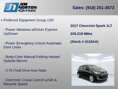 2017 Chevrolet Spark 1LT