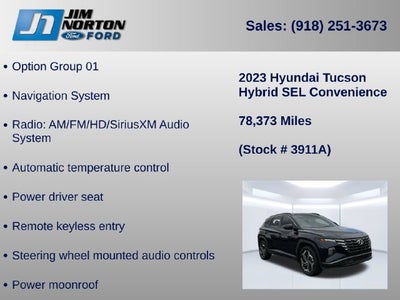 2023 Hyundai Tucson Hybrid SEL Convenience