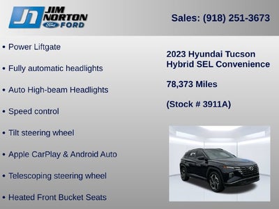 2023 Hyundai Tucson Hybrid SEL Convenience