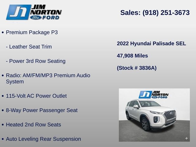 2022 Hyundai Palisade SEL