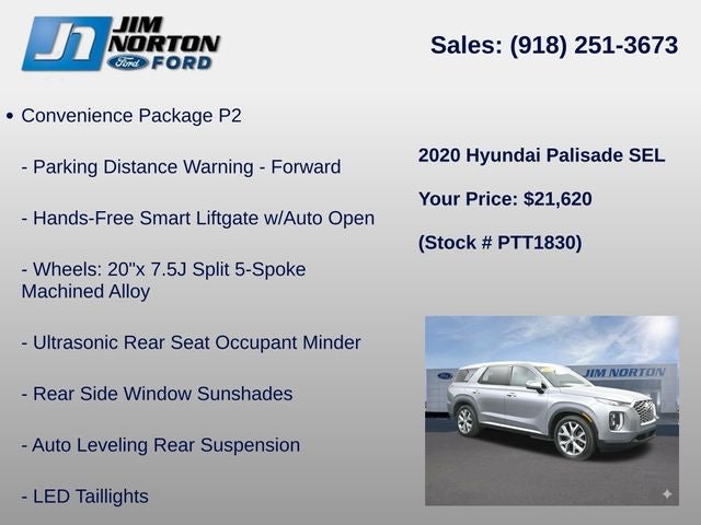 2020 Hyundai Palisade SEL