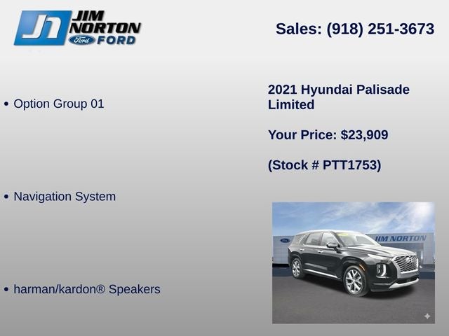 2021 Hyundai Palisade Limited