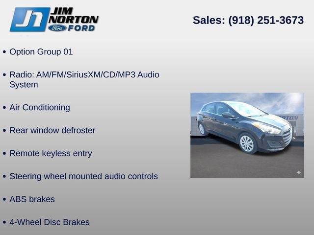 2016 Hyundai Elantra GT Base