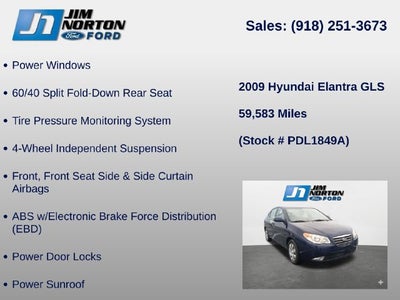 2009 Hyundai Elantra GLS