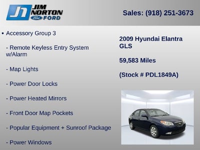 2009 Hyundai Elantra GLS