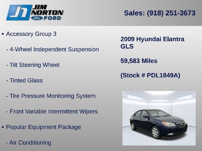 2009 Hyundai Elantra GLS