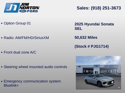2025 Hyundai Sonata SEL