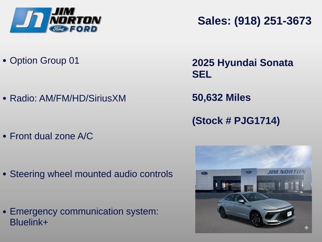 2025 Hyundai Sonata SEL
