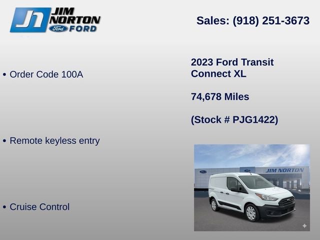 2023 Ford Transit Connect XL
