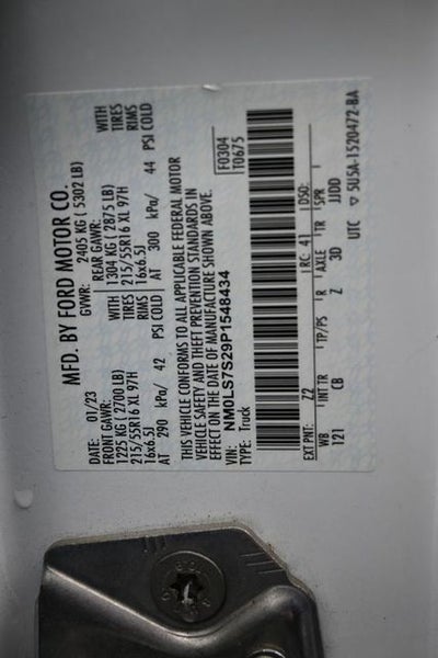 2023 Ford Transit Connect XL