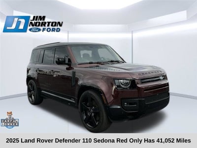 2025 Land Rover Defender 110 Sedona Red