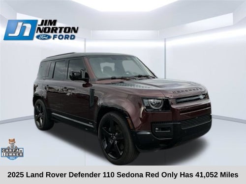2025 Land Rover Defender 110 Sedona Red