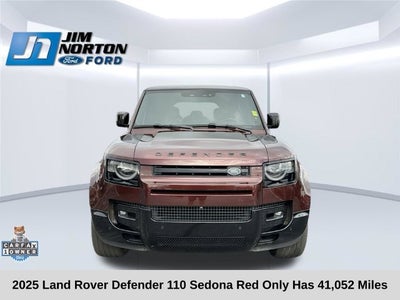 2025 Land Rover Defender 110 Sedona Red